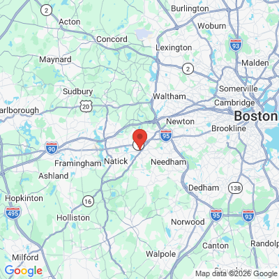 Map to  office in Wellesley, MA