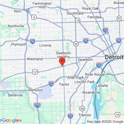 Map to  office in Dearborn, MI