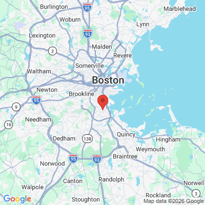 Map to  office in Dorchester, MA