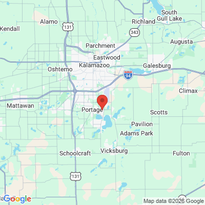 Map to  office in Portage, MI