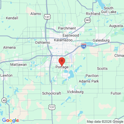 Map to  office in Portage, MI