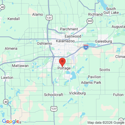 Map to  office in Portage, MI