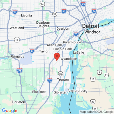 Map to  office in Southgate, MI