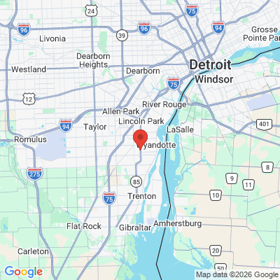 Map to  office in Southgate, MI