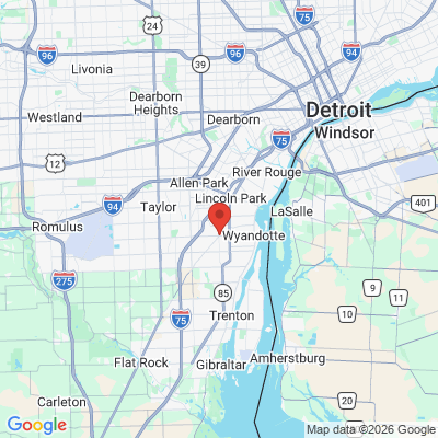 Map to  office in Southgate, MI