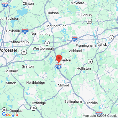 Map to  office in Hopkinton, MA