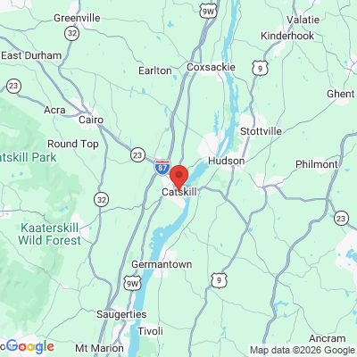 Map to  office in Catskill, NY