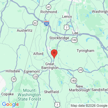 Map to Community Health Programs Inc office in Great Barrington, MA