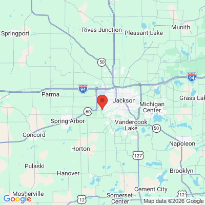 Map to  office in Jackson, MI