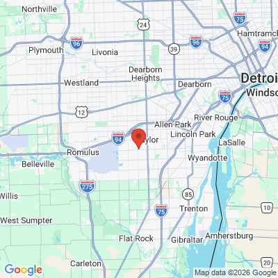Map to  office in Taylor, MI