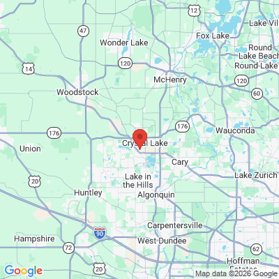 Map to  office in Crystal Lake, IL
