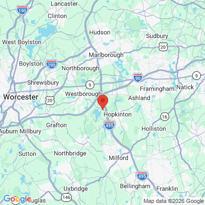 Map to  office in Hopkinton, MA