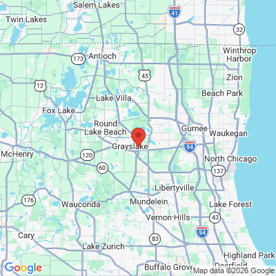 Map to  office in Grayslake Endodontics