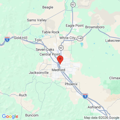 Map to  office in Medford, OR