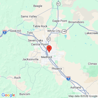 Map to  office in Medford, OR