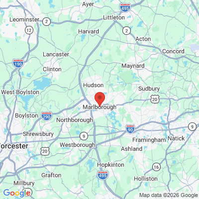 Map to  office in Marlborough, MA