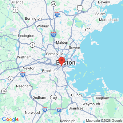 Map to  office in Boston, MA