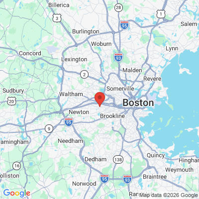 Map to  office in Brighton, MA