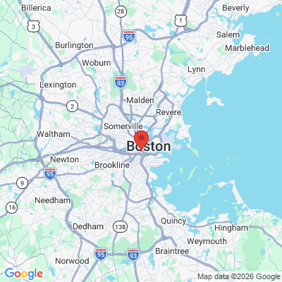 Map to  office in Boston, MA