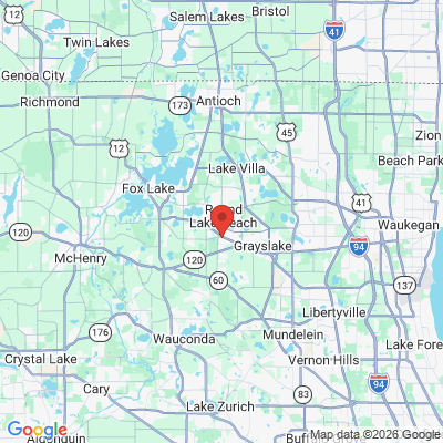 Map to  office in Round Lake Beach, IL