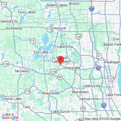 Map to  office in Round Lake, IL