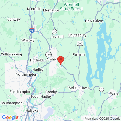 Map to  office in Amherst, MA