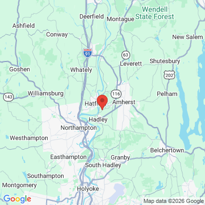 Map to  office in Hadley, MA
