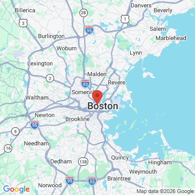Map to  office in Massachusetts General Physicians Organization, Inc.