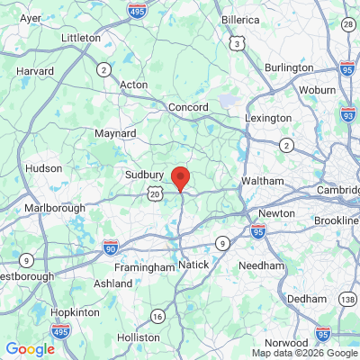 Map to  office in Wayland, MA
