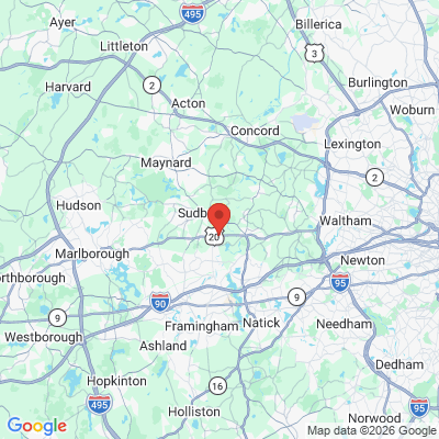 Map to  office in Sudbury, MA