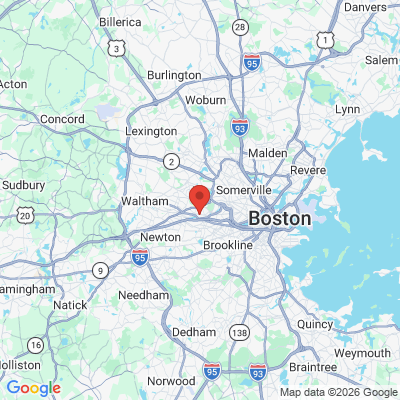 Map to  office in Watertown, MA