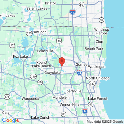 Map to  office in Grayslake, IL