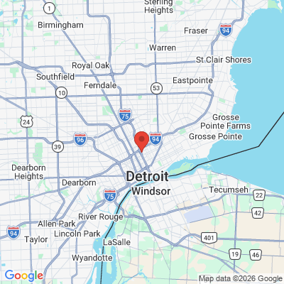 Map to  office in Detroit, MI