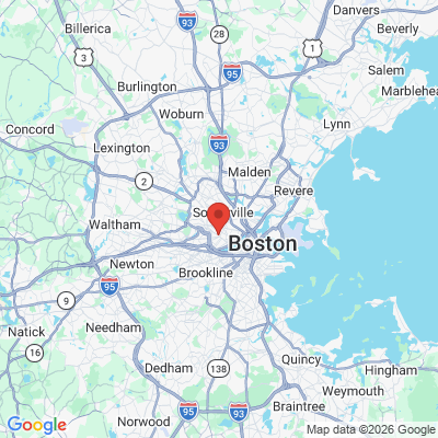 Map to  office in Cambridge, MA