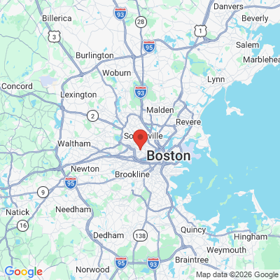 Map to  office in Cambridge, MA
