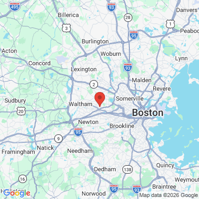 Map to  office in Watertown, MA