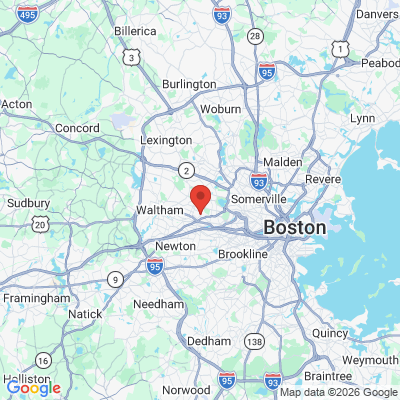 Map to  office in Watertown, MA