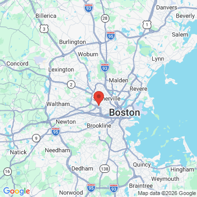 Map to  office in Cambridge, MA