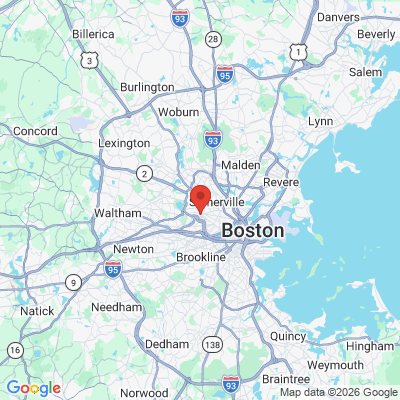 Map to  office in Cambridge, MA