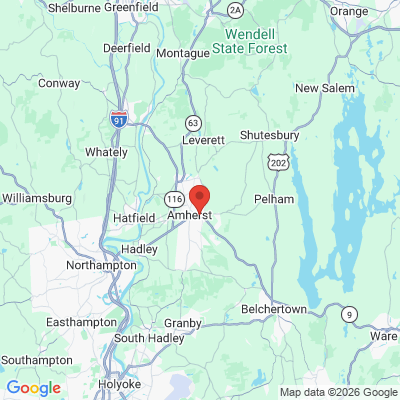 Map to  office in Amherst, MA
