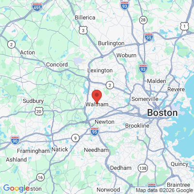 Map to  office in Waltham, MA