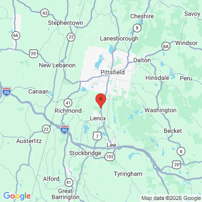 Map to  office in Lenox, MA