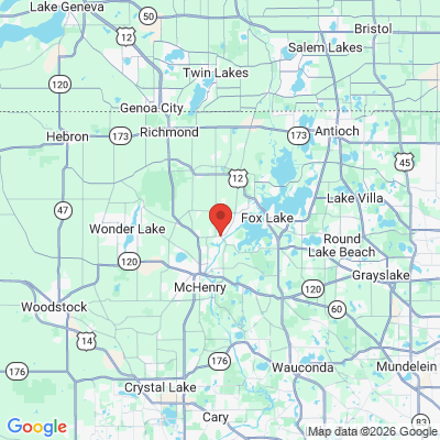 Map to  office in Johnsburg, IL