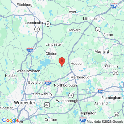 Map to  office in Berlin, MA