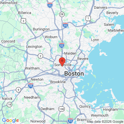 Map to  office in Somerville, MA
