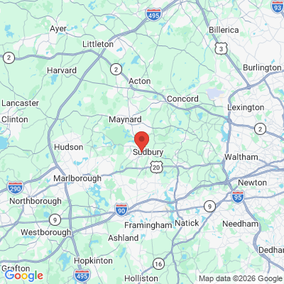 Map to  office in Sudbury, MA