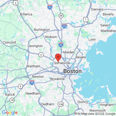 Map to  office in Cambridge, MA