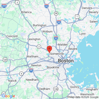 Map to  office in Cambridge, MA