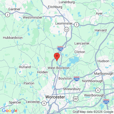 Map to  office in Oakdale, MA
