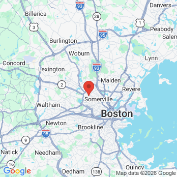 Map to Ultimate Dental of Cambridge office in Cambridge, MA